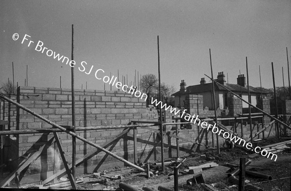 COLLEGE OF INDUSTRIAL RELATIONS NEW WING UNDER CONSTRUCTION